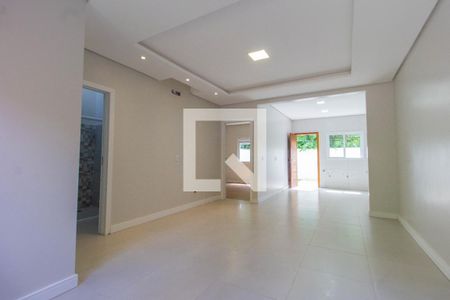 Sala e Cozinha de casa de condomínio para alugar com 2 quartos, 100m² em Jansen, Gravataí