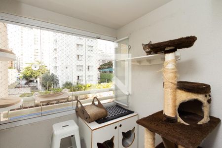 Varanda de apartamento à venda com 2 quartos, 57m² em Itaim Bibi, São Paulo