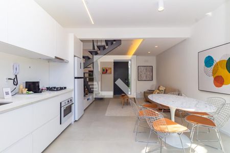 Cozinha de casa de condomínio à venda com 2 quartos, 112m² em Vila Mariana, São Paulo