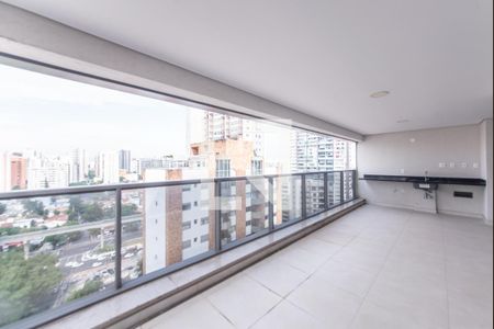 Varanda de apartamento à venda com 3 quartos, 192m² em Campo Belo, São Paulo