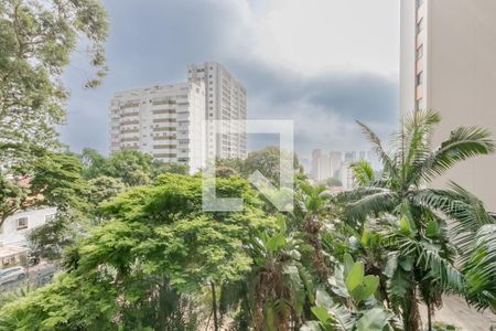 Vista da Sala de apartamento para alugar com 4 quartos, 170m² em Santo Amaro, São Paulo