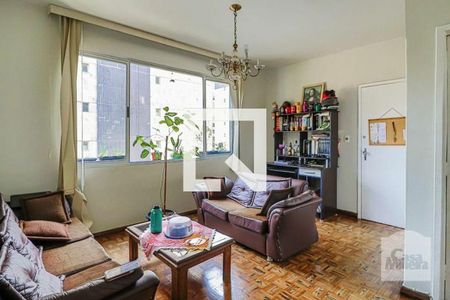 sala de apartamento à venda com 3 quartos, 90m² em Santa Efigênia, Belo Horizonte