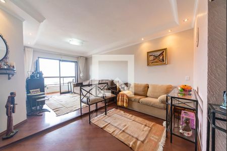 Sala de apartamento à venda com 3 quartos, 96m² em Jardim Stella, Santo André