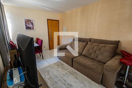 Sala de apartamento à venda com 2 quartos, 51m² em Paquetá, Belo Horizonte