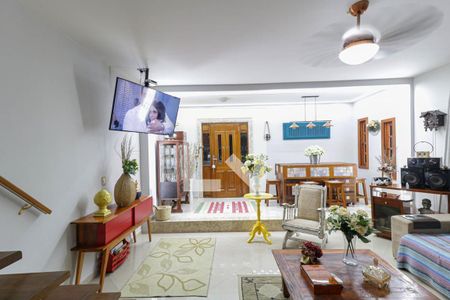 Sala de casa de condomínio à venda com 5 quartos, 450m² em Cachambi, Rio de Janeiro