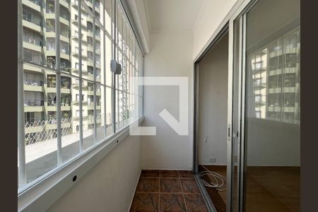  Varanda da Sala de apartamento para alugar com 1 quarto, 40m² em Jardim Oriental, São Paulo