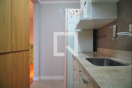 Cozinha de kitnet/studio para alugar com 1 quarto, 28m² em Independência, Porto Alegre