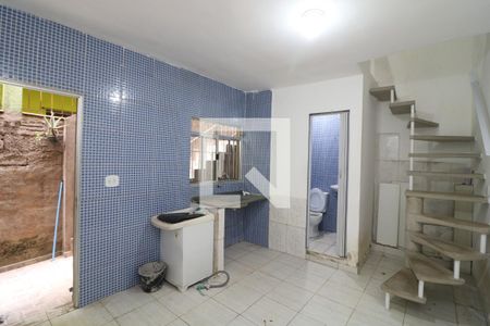Sala/Cozinha de casa para alugar com 1 quarto, 32m² em Vila Cruzeiro, São Paulo