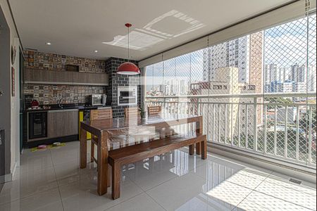 sacada gourmet com churrasqueira_2 de apartamento à venda com 2 quartos, 96m² em Ipiranga, São Paulo