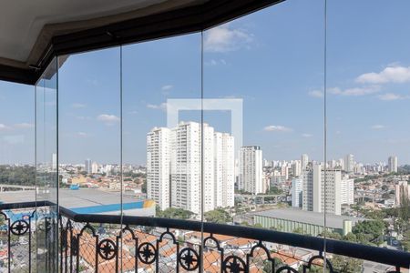  Varanda da Sala de apartamento à venda com 4 quartos, 280m² em Campo Belo, São Paulo