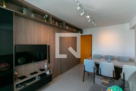 Sala de apartamento à venda com 2 quartos, 64m² em Buritis, Belo Horizonte