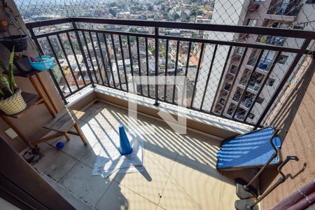Varanda da Sala de apartamento à venda com 3 quartos, 63m² em Piedade, Rio de Janeiro