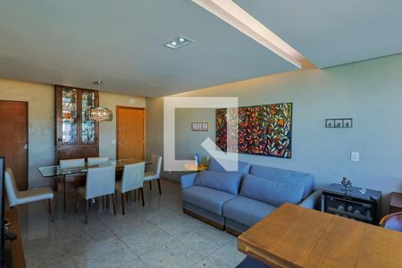 Sala de apartamento à venda com 3 quartos, 108m² em Concórdia, Belo Horizonte