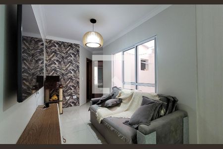 Sala de apartamento à venda com 2 quartos, 50m² em Jardim Paraíso, Santo André