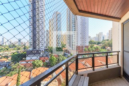 Varanda da Sala de apartamento à venda com 3 quartos, 130m² em Parque Colonial, São Paulo