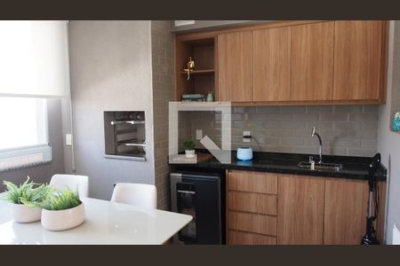 Varanda gourmet de apartamento à venda com 3 quartos, 101m² em Horto Florestal, Jundiaí