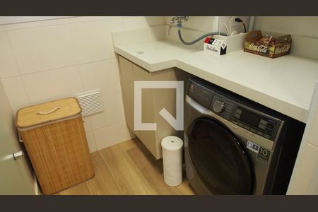 Cozinha e Área de Serviço de apartamento à venda com 3 quartos, 101m² em Horto Florestal, Jundiaí