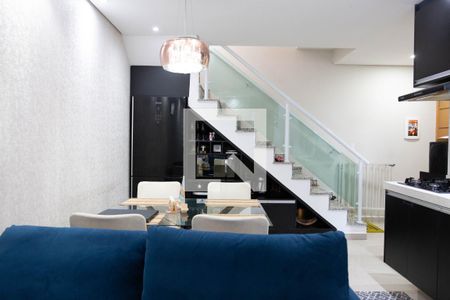 Sala de apartamento para alugar com 2 quartos, 90m² em Parque Erasmo Assunção, Santo André