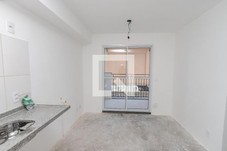 Sala/ Cozinha de apartamento à venda com 2 quartos, 36m² em Jardim Caravelas, São Paulo