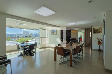 Sala de apartamento à venda com 4 quartos, 156m² em Buritis, Belo Horizonte