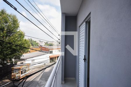 Varanda do Quarto de apartamento para alugar com 1 quarto, 28m² em Jardim Santo Antonio, São Paulo