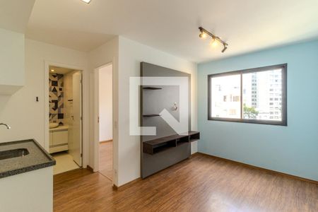 Sala de apartamento para alugar com 1 quarto, 25m² em Vila Buarque, São Paulo