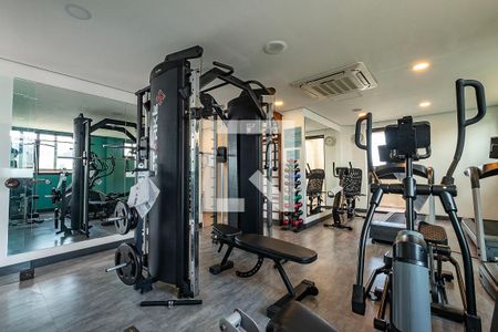 Apartamento para alugar com 32m², 1 quarto e 1 vaga Apartamento para alugar com 32m², 1 quarto e 1 vagaAcademia