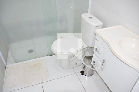 Banheiro de casa para alugar com 1 quarto, 140m² em Santa Maria, São Caetano do Sul