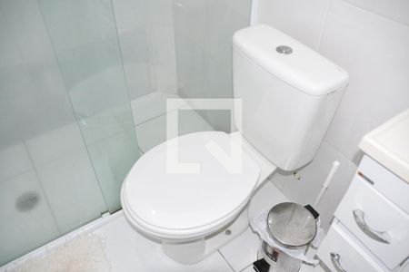 Banheiro de casa para alugar com 1 quarto, 140m² em Santa Maria, São Caetano do Sul