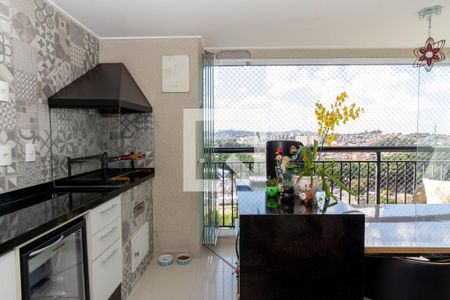 Varanda gourmet de apartamento à venda com 4 quartos, 101m² em Jardim Flor da Montanha, Guarulhos