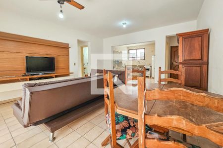 Sala de apartamento para alugar com 2 quartos, 95m² em Balneario Cidade Atlantica, Guarujá