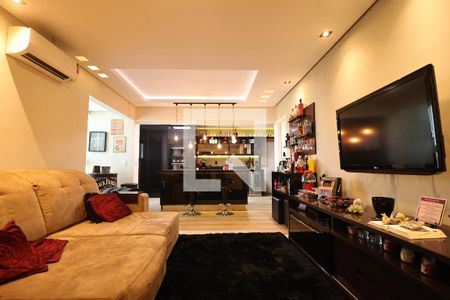 Sala de apartamento à venda com 3 quartos, 100m² em Vila Pauliceia, São Paulo