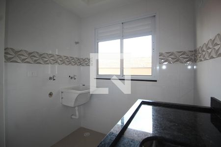 Cozinha de apartamento à venda com 1 quarto, 27m² em Vila Isolina Mazzei, São Paulo