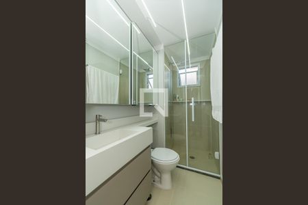Banheiro da Suíte de apartamento à venda com 2 quartos, 55m² em Bonfim, Campinas