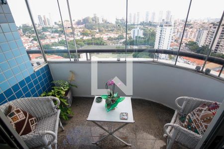 Varanda da Sala de apartamento para alugar com 3 quartos, 140m² em Jardim Colombo, São Paulo