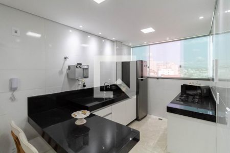 Sala/Cozinha de apartamento à venda com 3 quartos, 101m² em Santa Mônica, Belo Horizonte