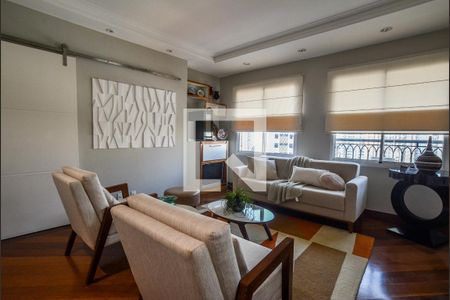 Sala 1 de apartamento para alugar com 3 quartos, 168m² em Centro, Santo André