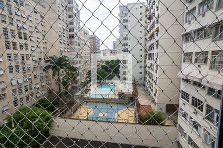 Sala vista da janela de apartamento à venda com 2 quartos, 74m² em Flamengo, Rio de Janeiro