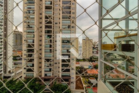 Vista Sala de apartamento à venda com 2 quartos, 117m² em Jardim Prudência, São Paulo