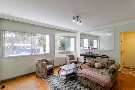 Sala de apartamento para alugar com 3 quartos, 105m² em Aclimação, São Paulo