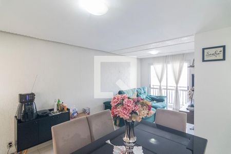 Sala de apartamento para alugar com 3 quartos, 70m² em Vila Valparaiso, Santo André