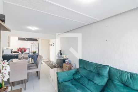 Sala de apartamento à venda com 3 quartos, 70m² em Vila Valparaiso, Santo André