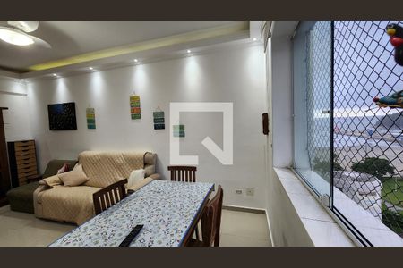 Sala de apartamento para alugar com 2 quartos, 81m² em José Menino, Santos