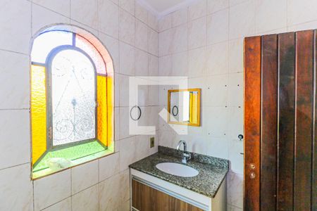 Banheiro de kitnet/studio para alugar com 1 quarto, 20m² em Santo Amaro, São Paulo