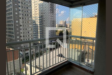 Varanda da Sala de apartamento à venda com 2 quartos, 48m² em Cambuci, São Paulo