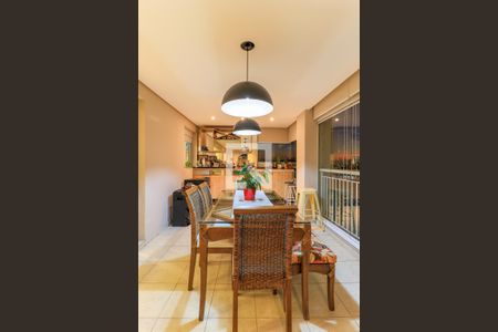 Varanda Gourmet de apartamento à venda com 3 quartos, 130m² em Jardim Dom Bosco, São Paulo