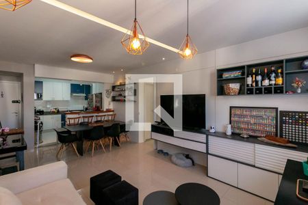 Sala de apartamento à venda com 3 quartos, 85m² em Buritis, Belo Horizonte