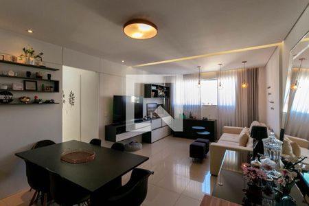 Sala de apartamento à venda com 3 quartos, 85m² em Buritis, Belo Horizonte