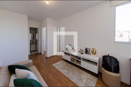 Sala de apartamento à venda com 2 quartos, 51m² em Estoril, Belo Horizonte