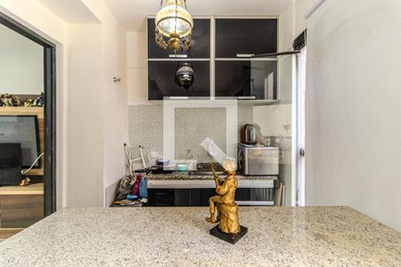 Cozinha de apartamento à venda com 2 quartos, 59m² em Campos Elíseos, São Paulo